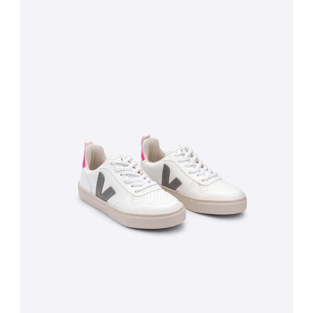 Αθλητικά Παπούτσια παιδικα Veja V-10 CWL White/Grey/Purple | GR 848VRW